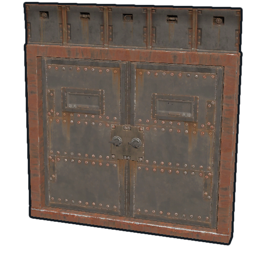 Magic Rust door.double.hinged.toptier