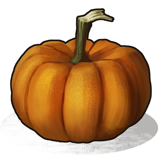 Magic Rust pumpkin