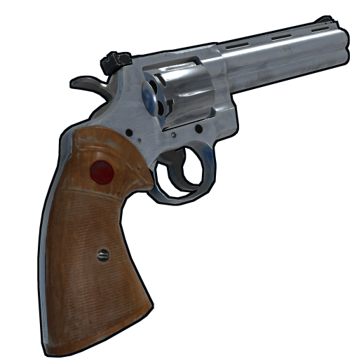 Magic Rust pistol.python